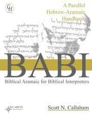 Tapa de Biblical Aramaic for Biblical Interpreters