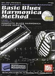 Tapa de Mel Bay Basic Blues Harmonica Method