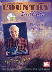 Tapa de Mel Bay Country Ballads for Fingerstyle Guitar