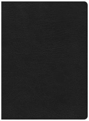 Tapa de CSB Life Essentials Interactive Study Bible, Black Genuine Leather