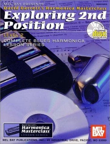 Tapa de Mel Bay Exploring 2nd Position (Harmonica Masterclass Series, Level 2)