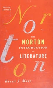 Tapa de The Norton introduction to Literature--eleventh edition