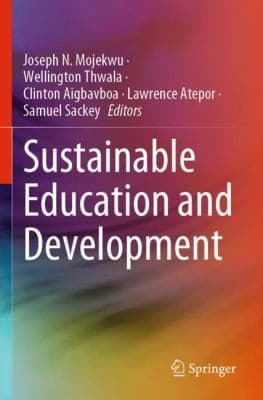 Tapa de Sustainable Education and Development