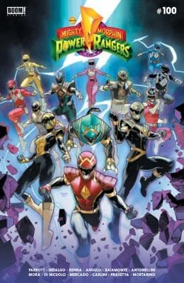 Tapa de Mighty Morphin Power Rangers #100