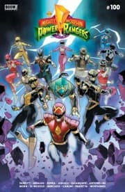 Tapa de Mighty Morphin Power Rangers #100