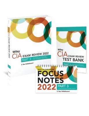 Tapa de Wiley CIA 2022 Part 3