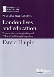 Tapa de London Lives and Education