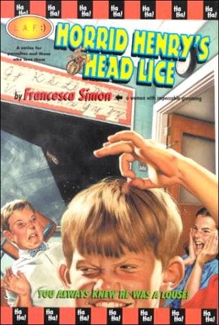 Tapa de Horrid Henry's head lice