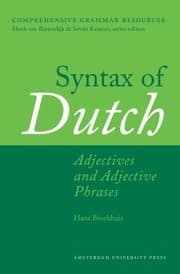 Tapa de Syntax of Dutch