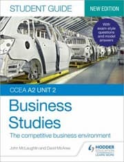 Tapa de CCEA A2 Unit 2 Business Studies Student Guide 4
