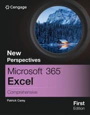 Tapa de New Perspectives Microsoft� 365� Excel� Comprehensive, First Edition