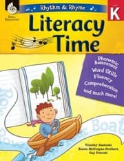 Tapa de Rhythm and Rhyme Literacy Time, Level K