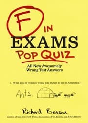 Tapa de F in Exams Pop Quiz