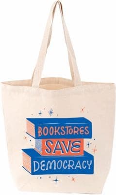 Tapa de Bookstores Save Democracy Tote