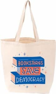 Tapa de Bookstores Save Democracy Tote