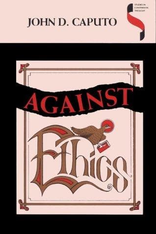 Tapa de Against ethics