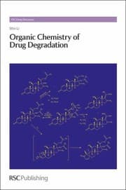 Tapa de Organic Chemistry of Drug Degradation
