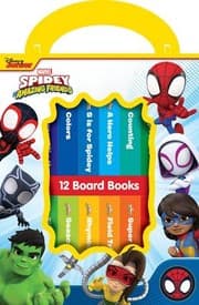 Tapa de Disney Junior Marvel Spidey and His Amazing Friends : 12 Board Books