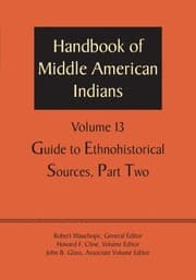 Tapa de Handbook of Middle American Indians, Volume 13