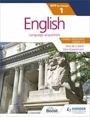 Tapa de English for the IB MYP 1
