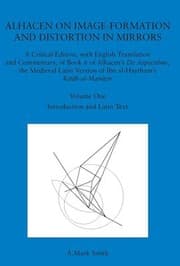 Tapa de Alhacen on image-formation and distortion in mirrors