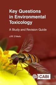 Tapa de Key Questions in Environmental Toxicology