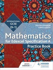 Tapa de Mathematics for Edexcel Specification A