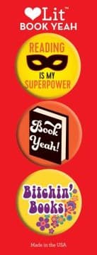 Tapa de Book Yeah! Button Assortment