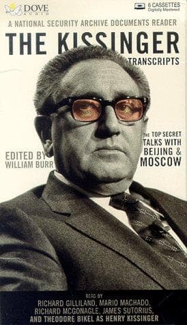 Tapa de The Kissinger Transcripts