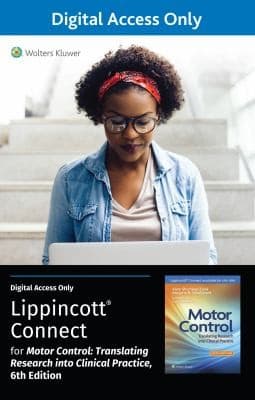 Tapa de Lippincott Connect Standalone Courseware for Motor Control