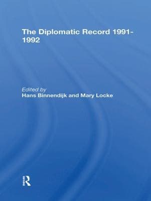 Tapa de Diplomatic Record 1991-1992