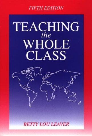 Tapa de Teaching the whole class