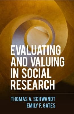 Tapa de Evaluating and Valuing in Social Research