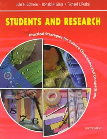 Tapa de Students and research