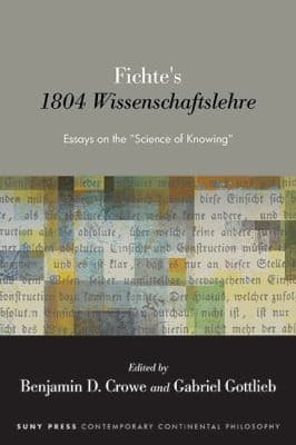 Tapa de Fichte's 1804 Wissenschaftslehre