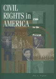 Tapa de Civil rights in America