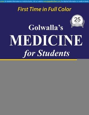 Tapa de Golwalla's Medicine for Students