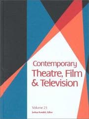 Tapa de Contemporary theatre, film and television