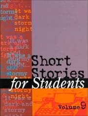 Tapa de Short Stories for Students - Volume 9