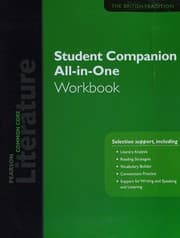 Tapa de Student Companion All-In-one Workbook--The British Tradition