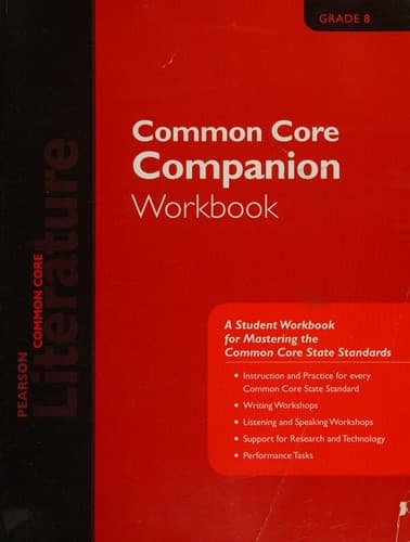 Tapa de Common Core Companion Workbook