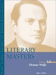 Tapa de Thomas Wolfe