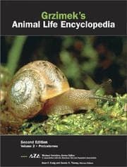 Tapa de Grzimek's Animal Life Encyclopedia