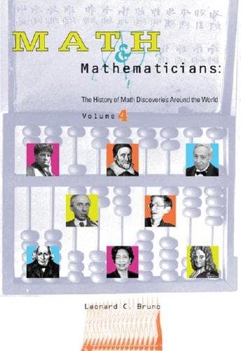 Tapa de Math & Mathematicians Volume 4.