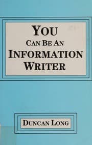 Tapa de You Can Be an Information Writer