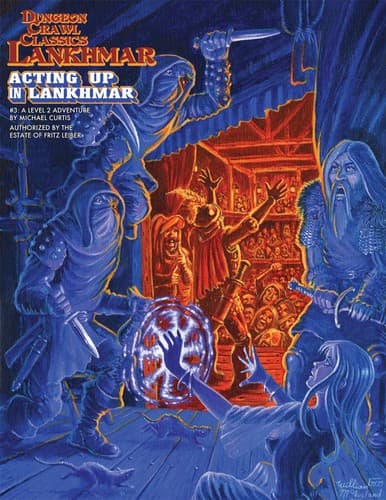 Tapa de Acting up in Lankhmar