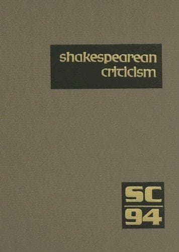 Tapa de Shakespearean Criticism