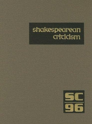 Tapa de Shakespearean Criticism