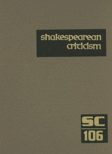 Tapa de Shakespearean Criticism
