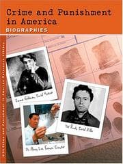 Tapa de Crime and punishment in America
